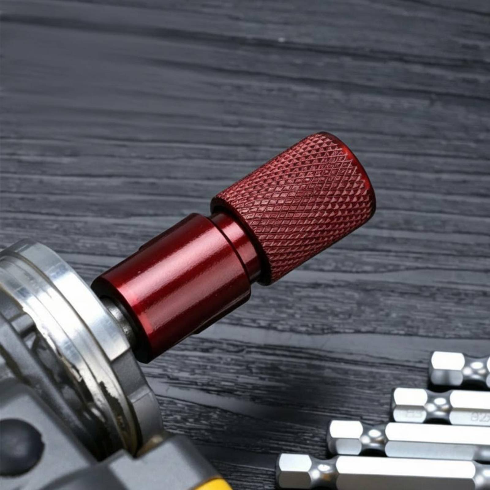 Power Tools Red - Power Tool Adapter Head Compact Hex