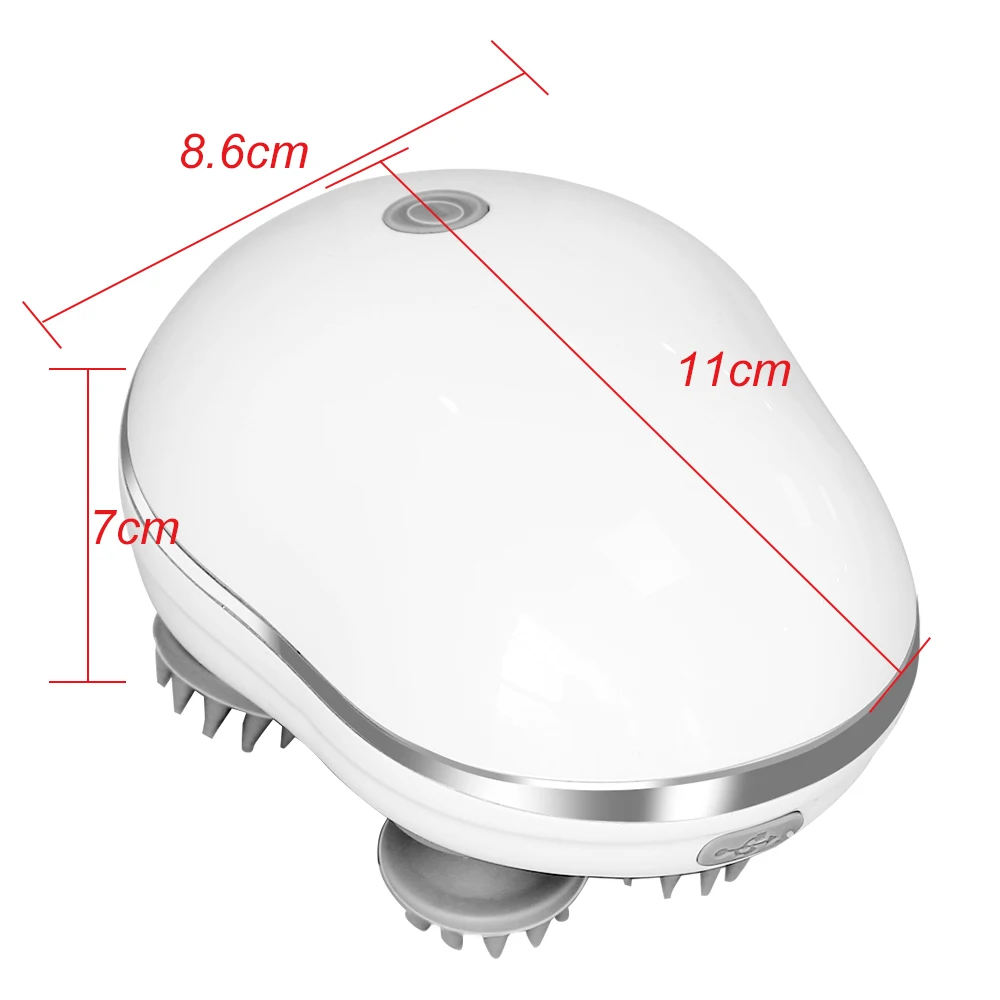 Head Scalp Massager with 4 Kne - Power Tools Red incelemesi ve fiyatı