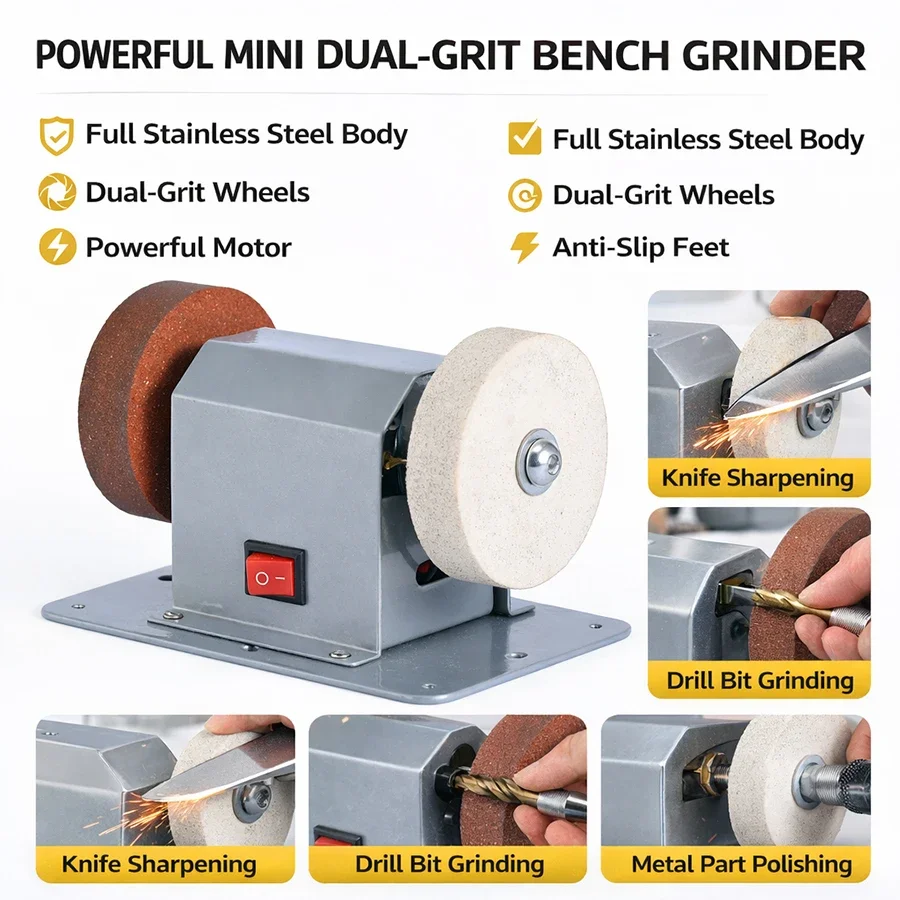 Mini Electric Bench Grinder Sh - Power Tools Equipment incelemesi ve fiyatı