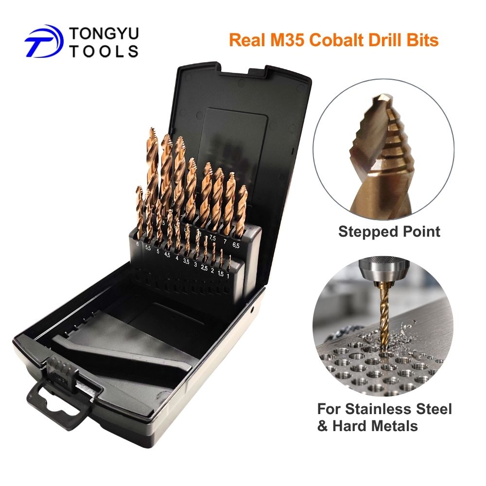 M35 Cobalt Drill Bit Set Stepp - Power Tools Kobalt incelemesi ve fiyatı