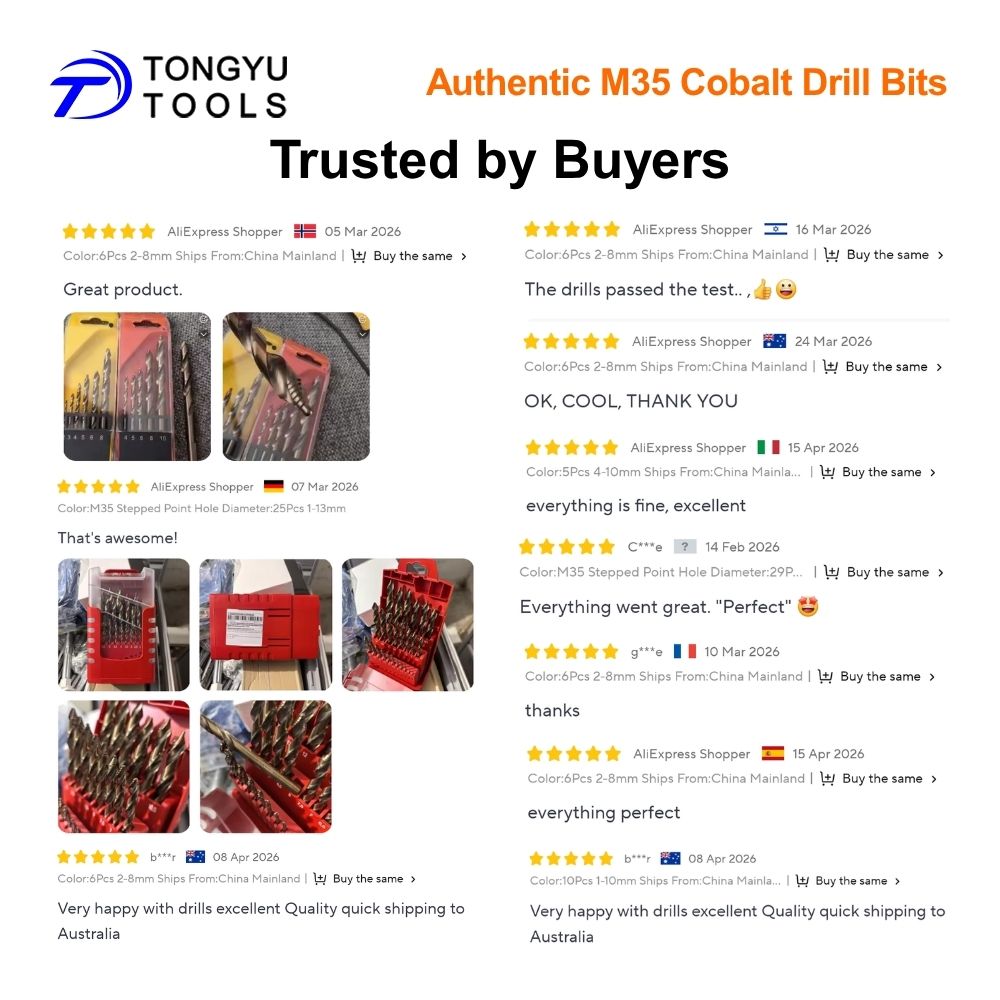 M35 Cobalt Drill Bit Set Stepp - Power Tools Kobalt incelemesi ve fiyatı
