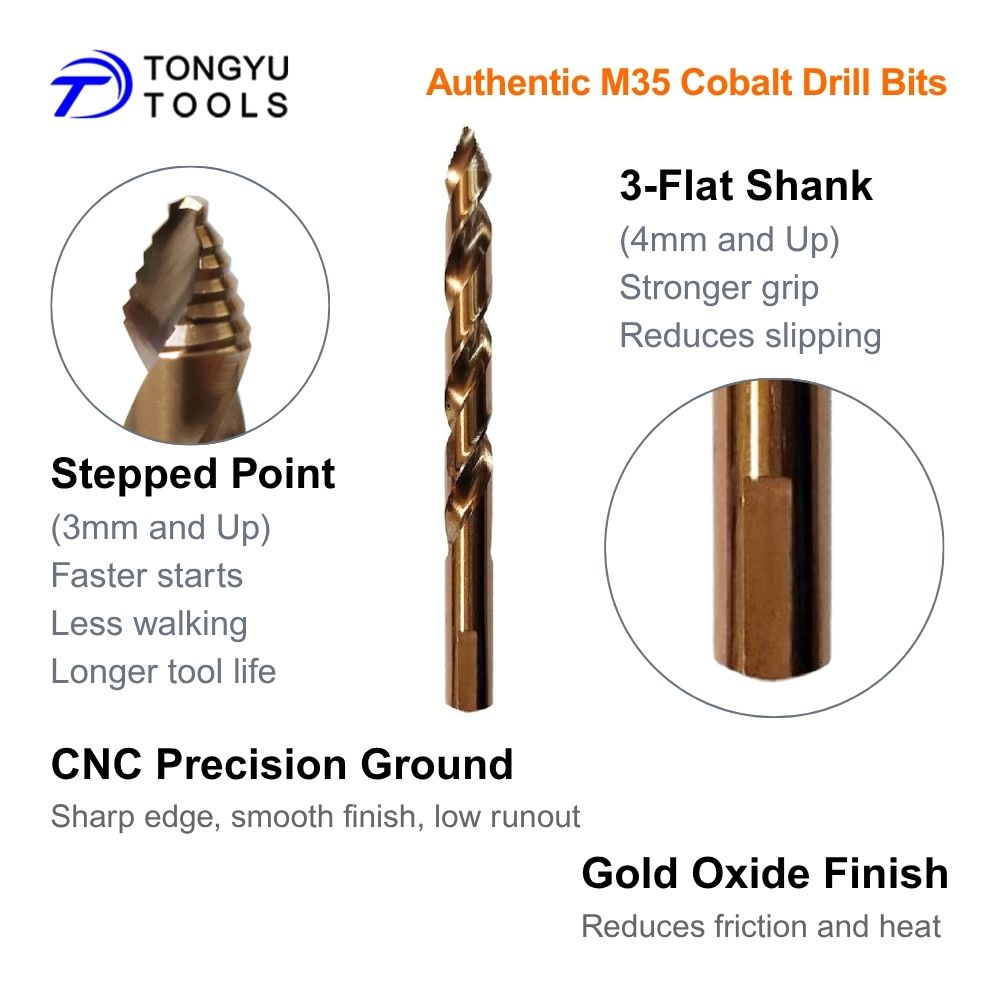 M35 Cobalt Drill Bit Set Stepp - Power Tools Kobalt incelemesi ve fiyatı