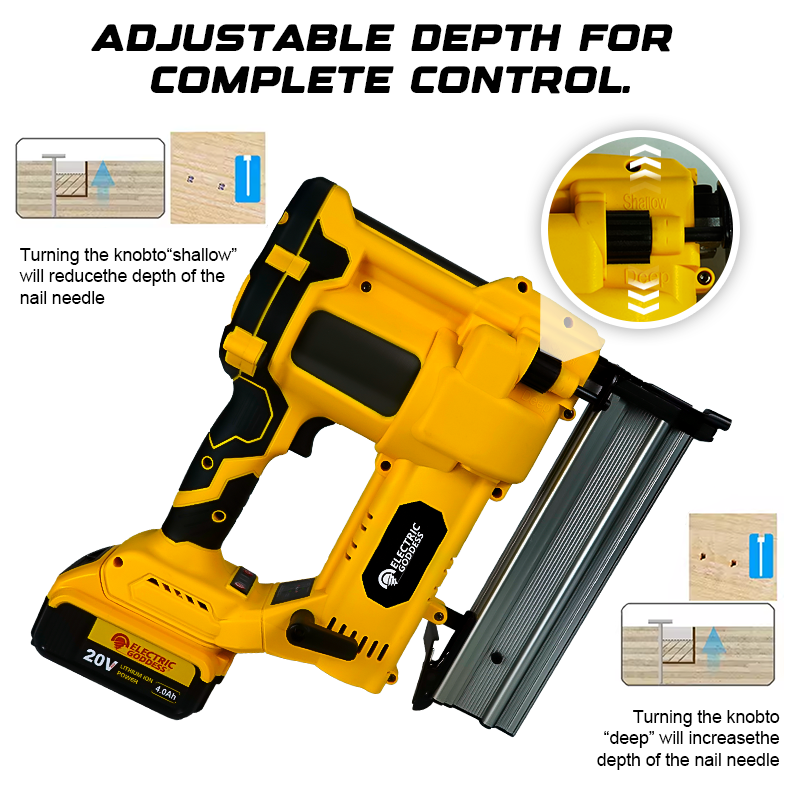 50mm Brushless Electric Nail G - Staple Gun Electric incelemesi ve fiyatı
