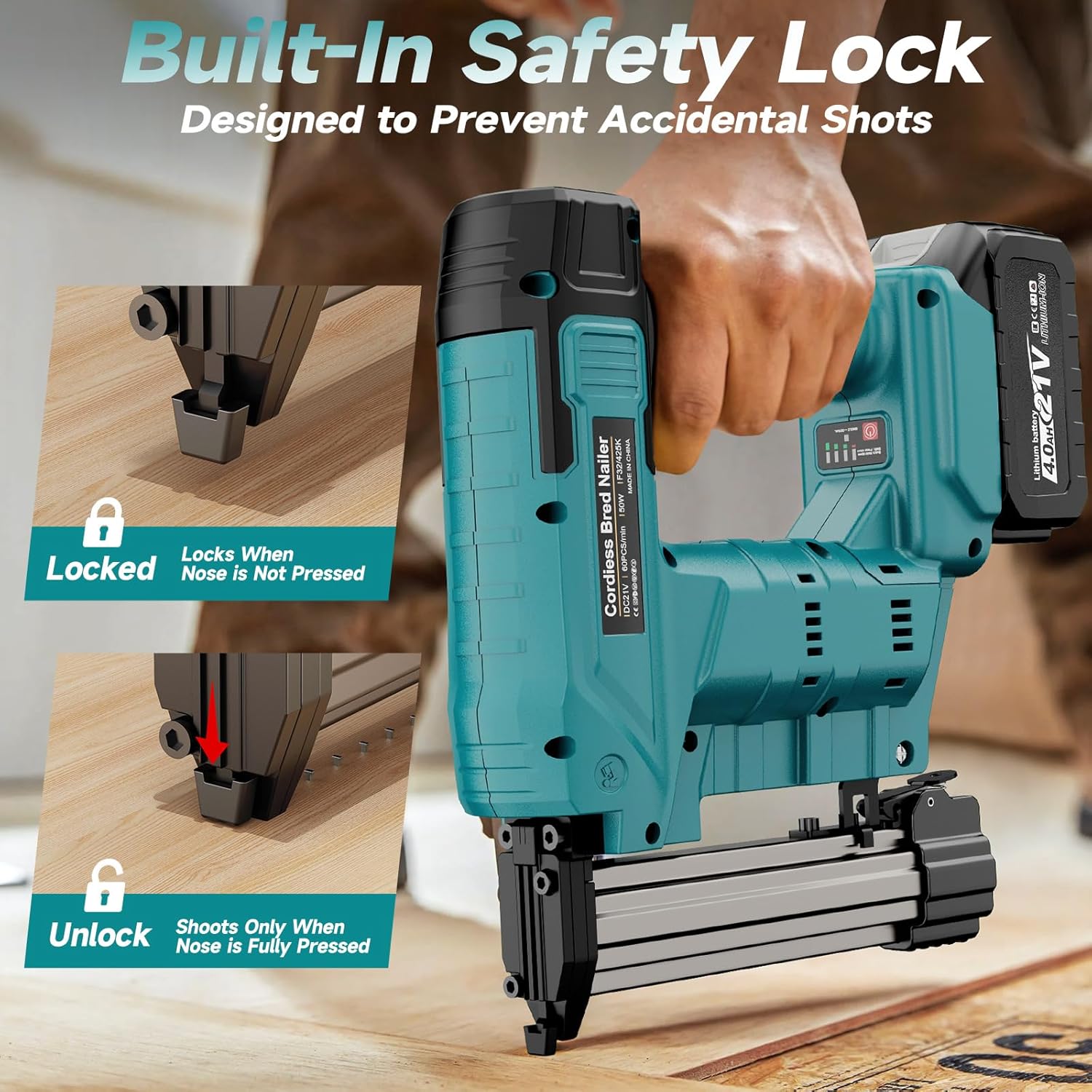2-In-1 Brushless Portable Elec - Staple Gun Electric incelemesi ve fiyatı