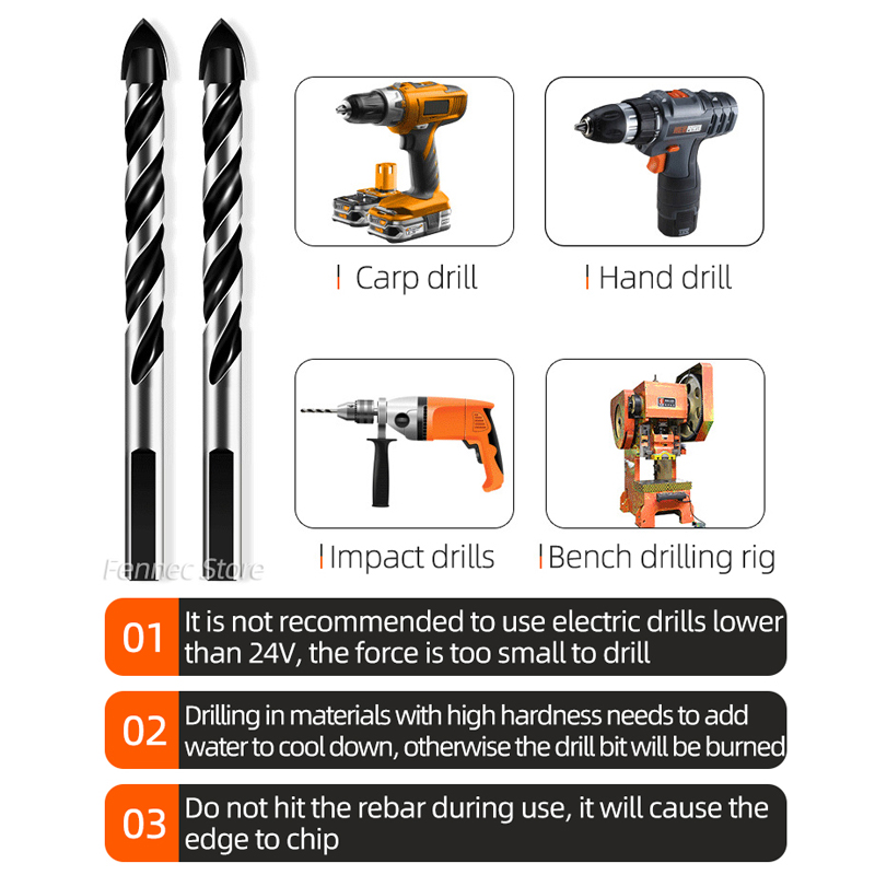 6-12 Mm Triangular Drill Set B - Power Tools Kobalt incelemesi ve fiyatı