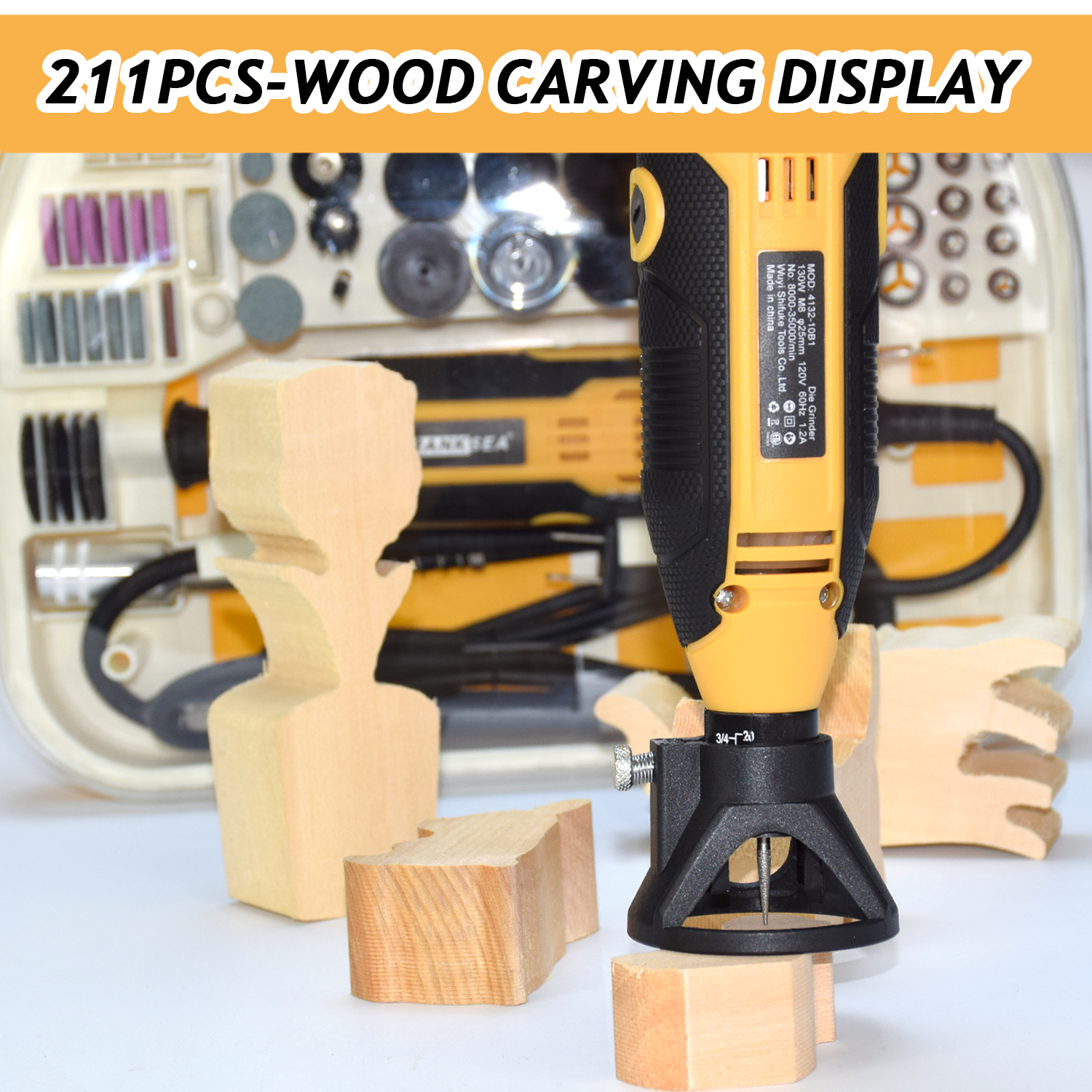 Rotary Tool Kit, Equipped With - Power Tools Equipment incelemesi ve fiyatı