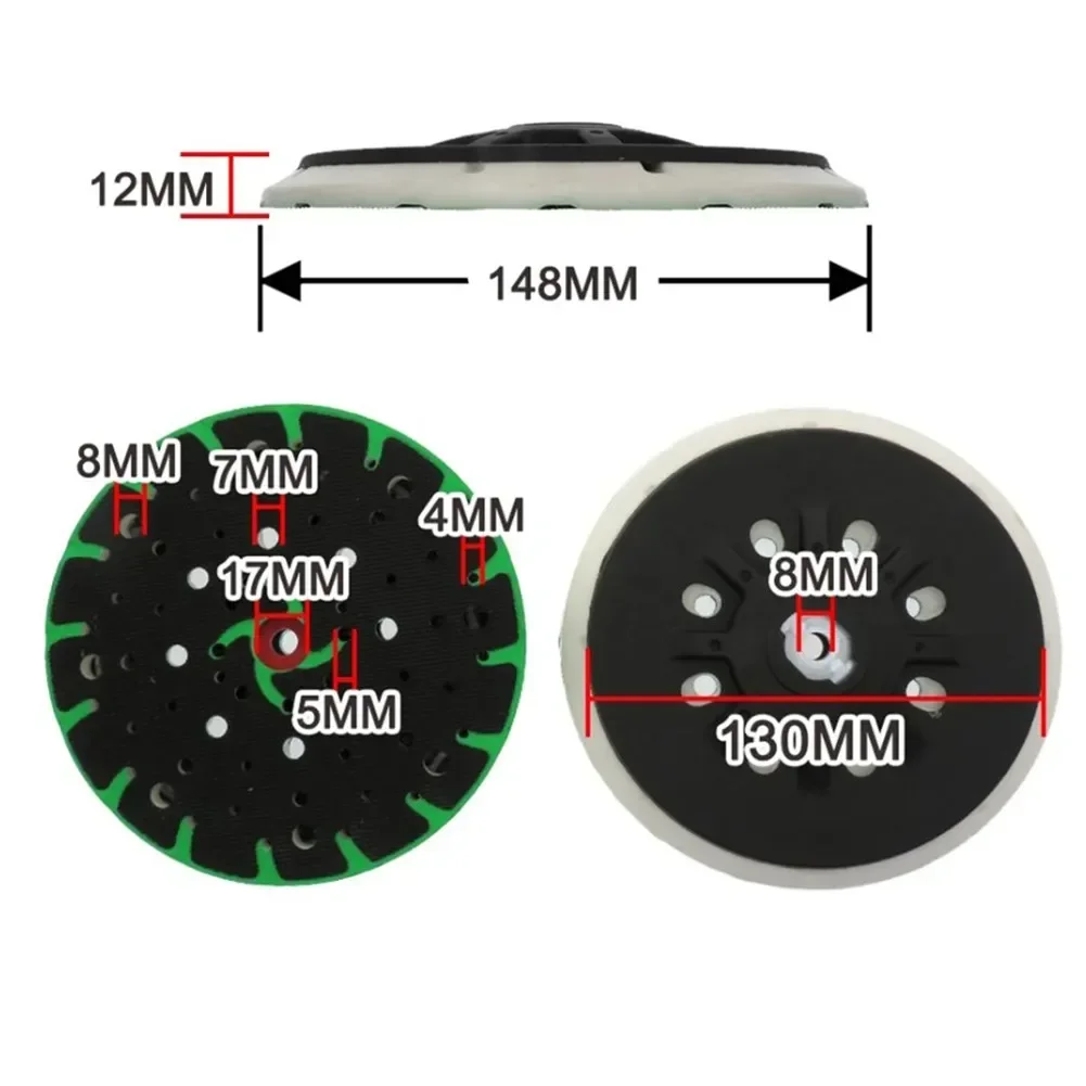 6 inch 150mm 48 Holes Backing  - Power Tools Festool incelemesi ve fiyatı