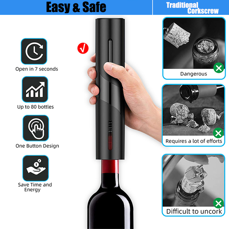 Electric Wine Bottle Opener Au - Power Tools Red incelemesi ve fiyatı