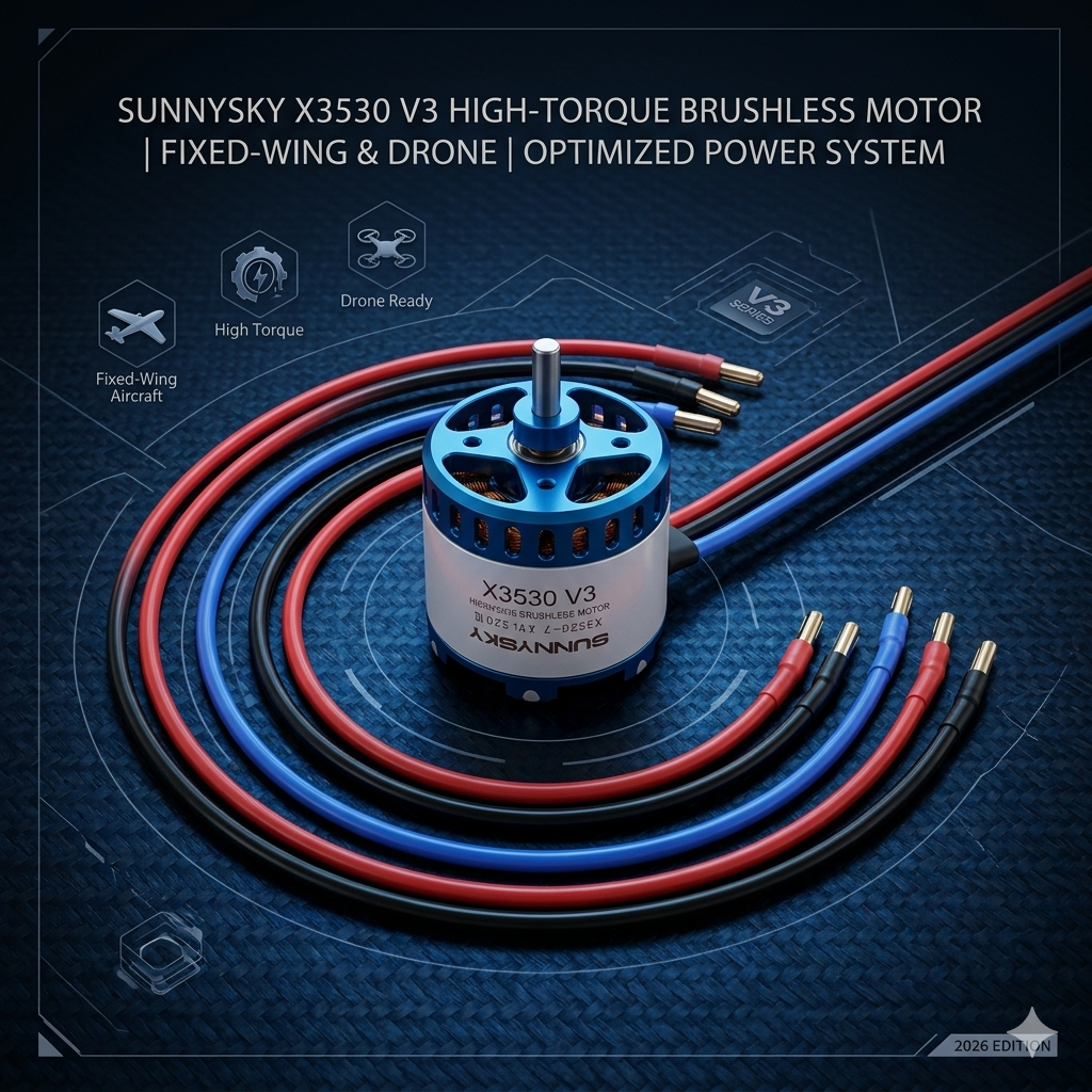 SUNNYSKY X3530 V3 High-Torque  - Power Tools Presentation incelemesi ve fiyatı