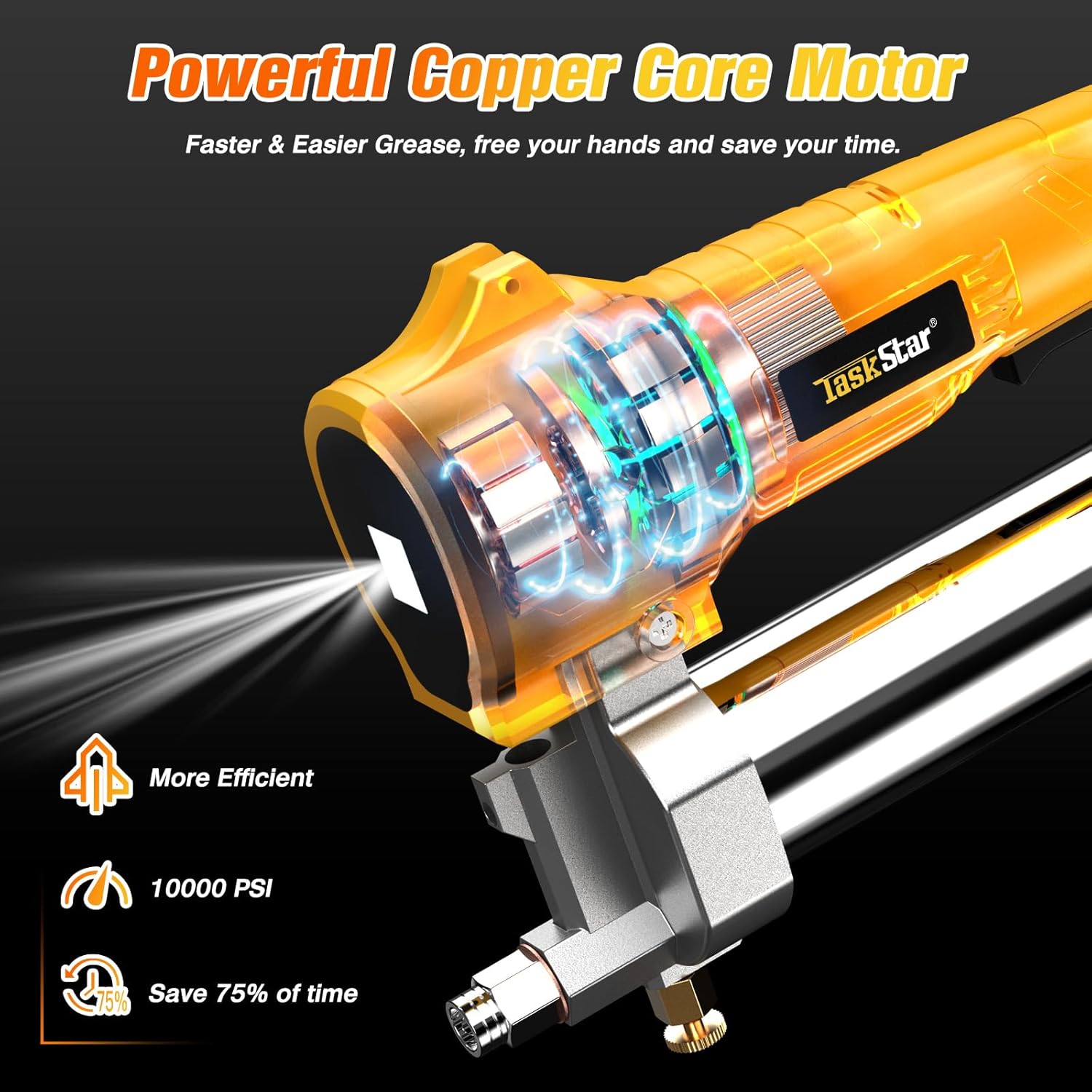 Taskstar Electric Grease Gun K - Power Tools Grease incelemesi ve fiyatı