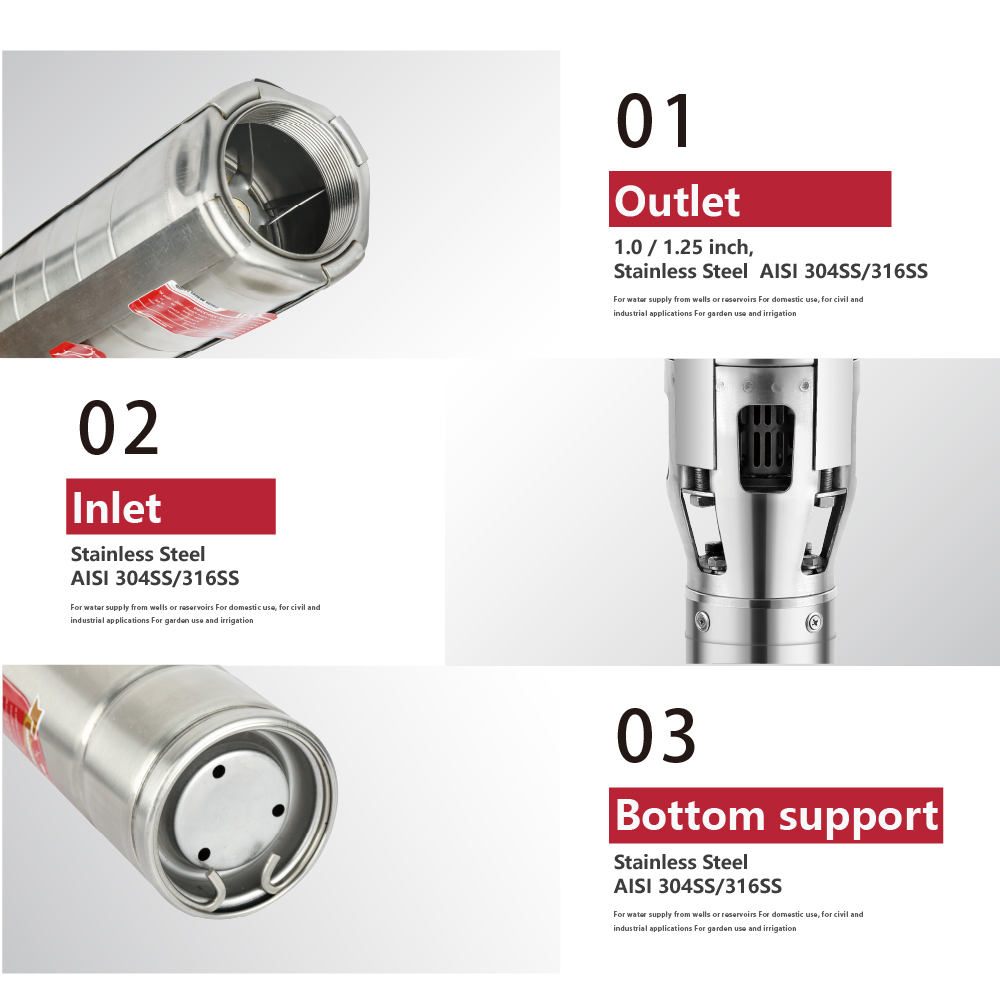 6 Inch Solar Water Pump With 3 - Power Tools Manufacturers In China incelemesi ve fiyatı