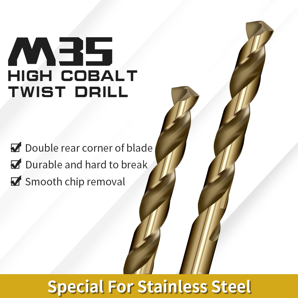 0.5-13mm HSS M35 Twist Drill B - Power Tools Kobalt incelemesi ve fiyatı