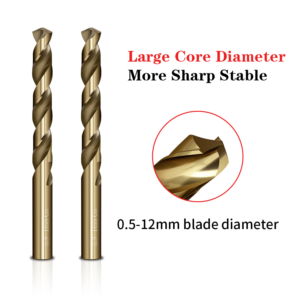 0.5-13mm HSS M35 Twist Drill B - Power Tools Kobalt incelemesi ve fiyatı
