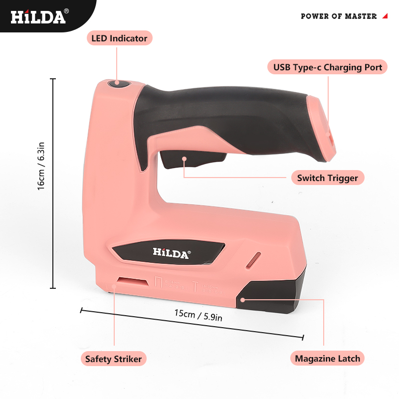 HILDA Electric Staple Nail Gun - Staple Gun Electric incelemesi ve fiyatı