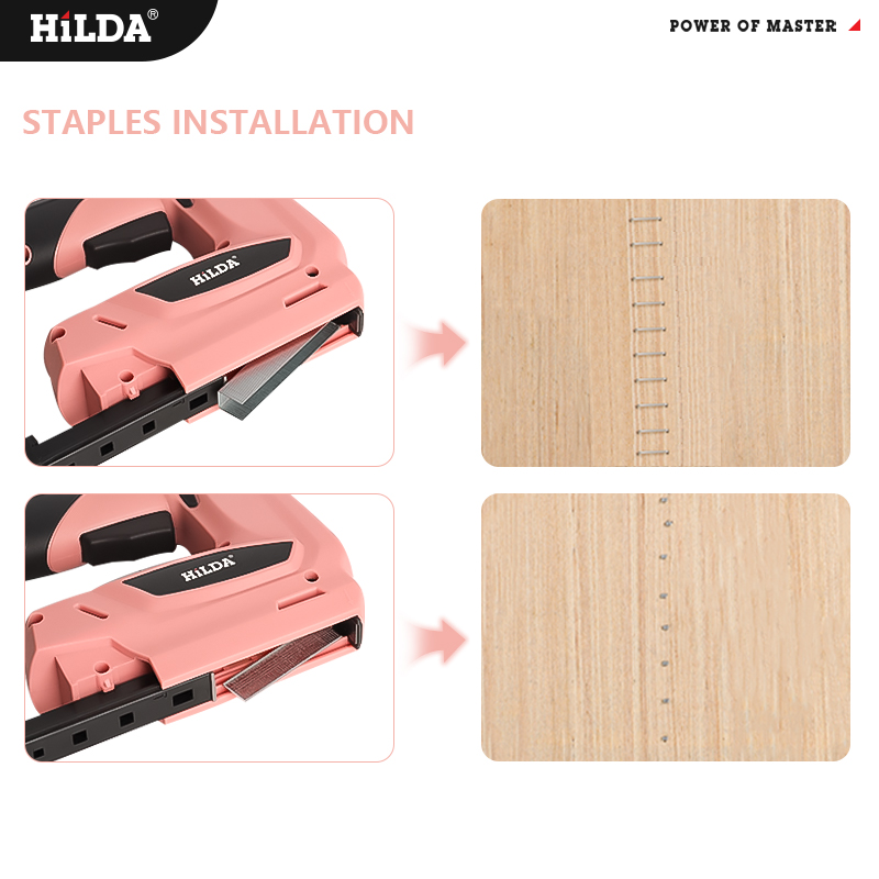 HILDA Electric Staple Nail Gun - Staple Gun Electric incelemesi ve fiyatı