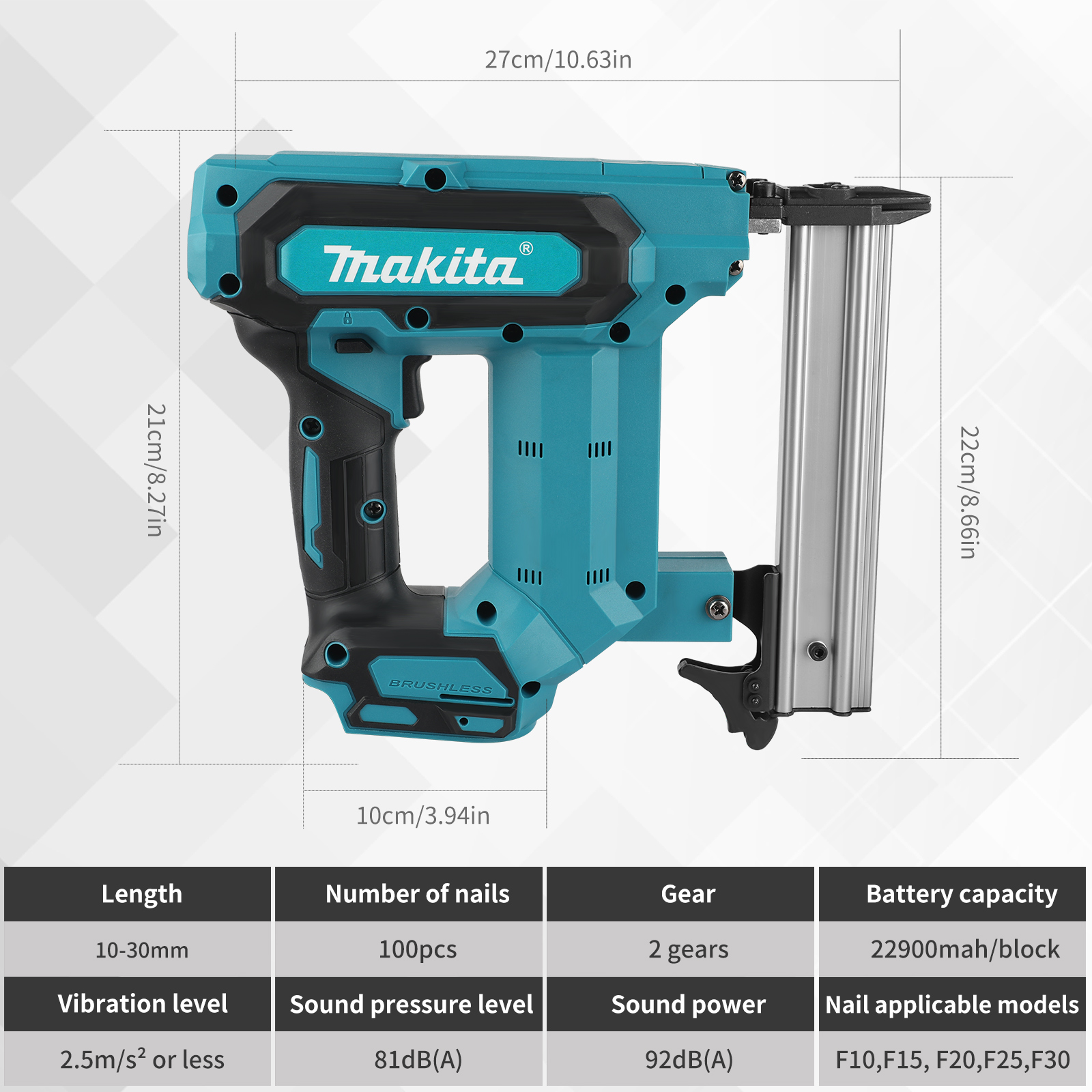 NEW 2026 Makita F30 18V Cordle - Staple Gun Electric incelemesi ve fiyatı