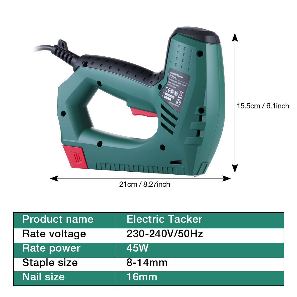 45W Corded Electric Taker With - Staple Gun Electric incelemesi ve fiyatı