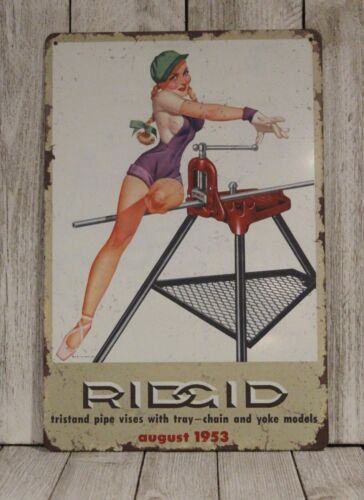 1d,Ridgid Tools Tin Sign Sexy  - Power Tools Equipment incelemesi ve fiyatı